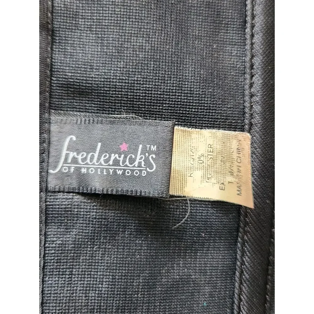 Vintage Frederick's of Hollywood Womens Lace Up Corset 90s Sexy Women's Size 36 - Picture 4 of 7
